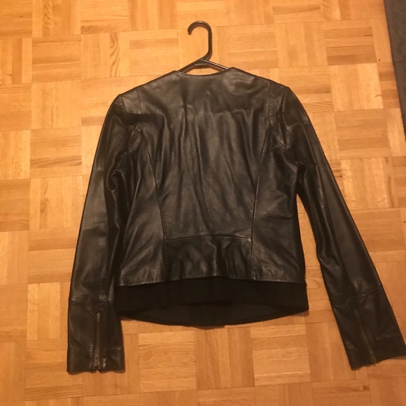 BNWT Joie leather jacket size small - Picture 4 of 5